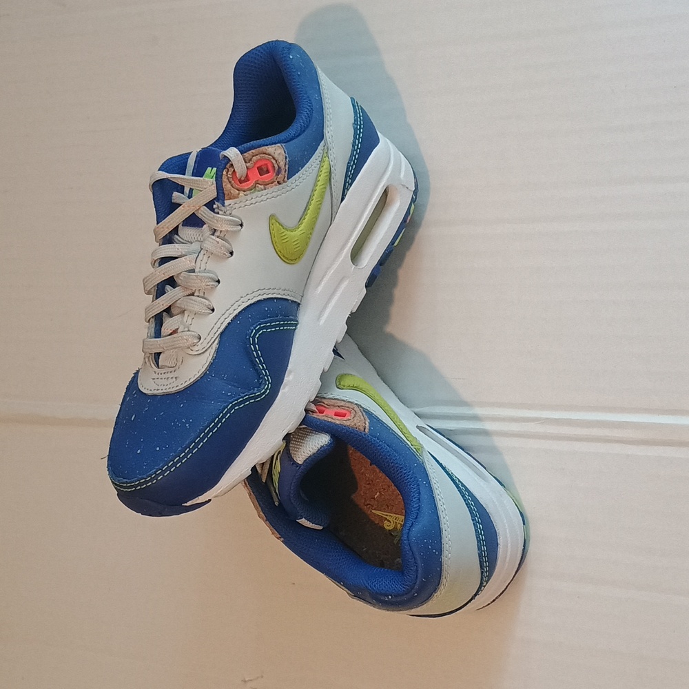Nike Kids Blue and White Sneakers